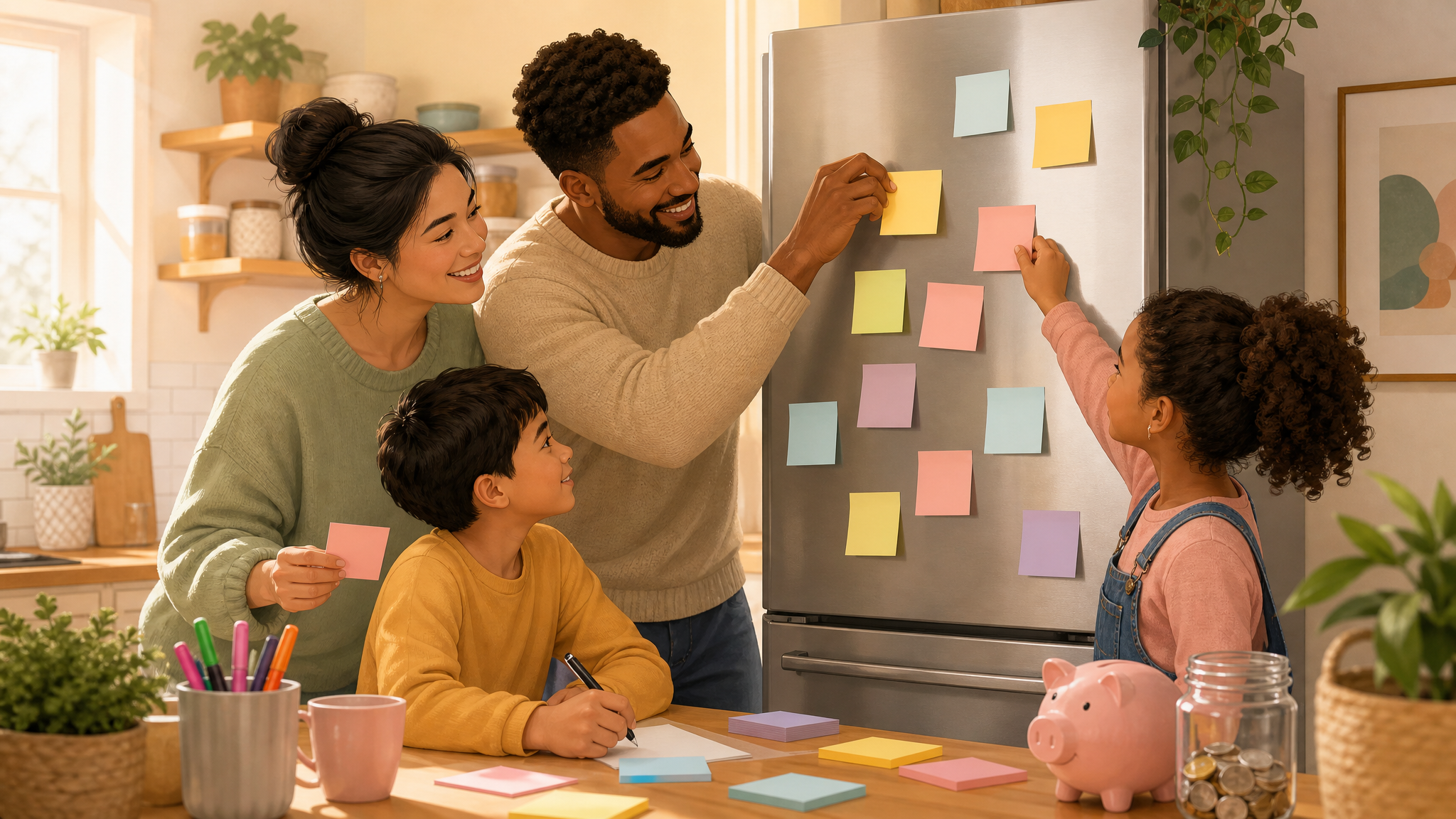 Family savings goals guide